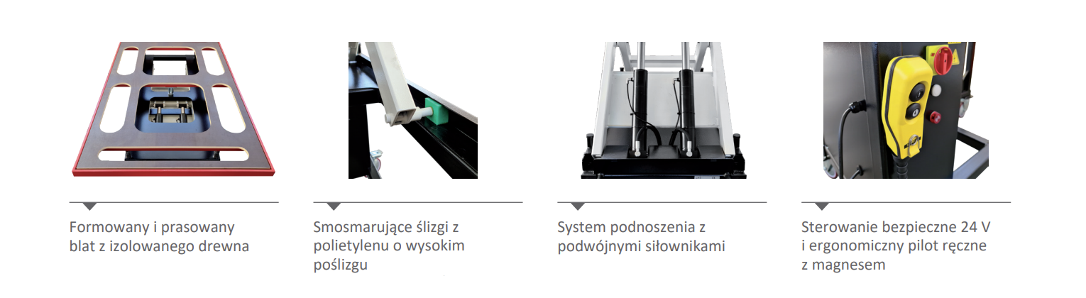 Podnośnik samochodowy wózkowy
